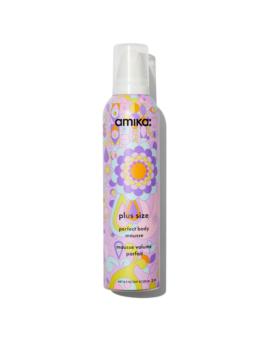 amika Plus Size Perfect Body Mousse, a root-lift mousse for fine hair