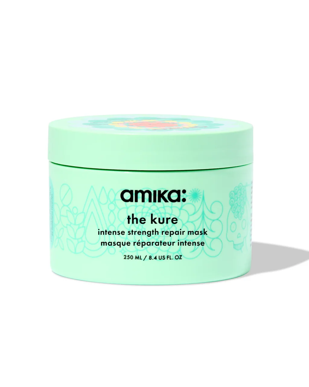 amika The Kure Intense Repair Mask, a bond-repair mask for damaged fine hair