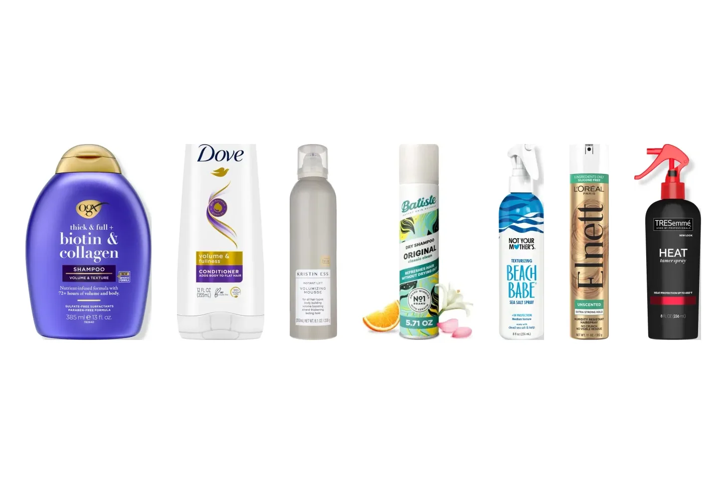 Best drugstore products for fine, flat hair