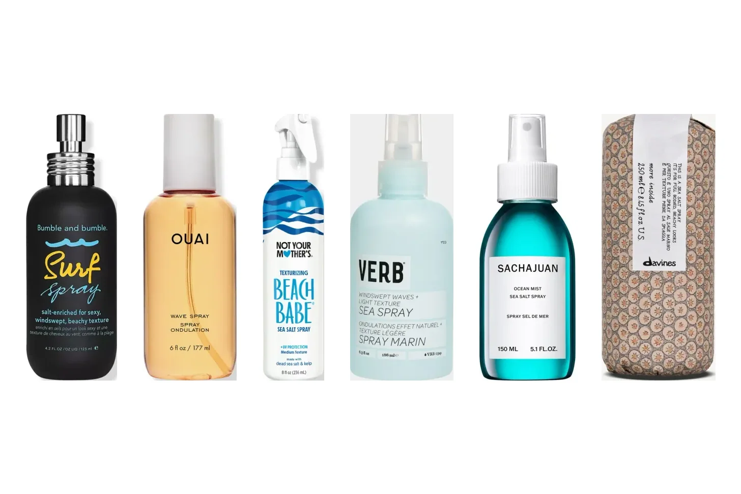 The best sea salt sprays for fine and thin hair: six stylist picks lined up