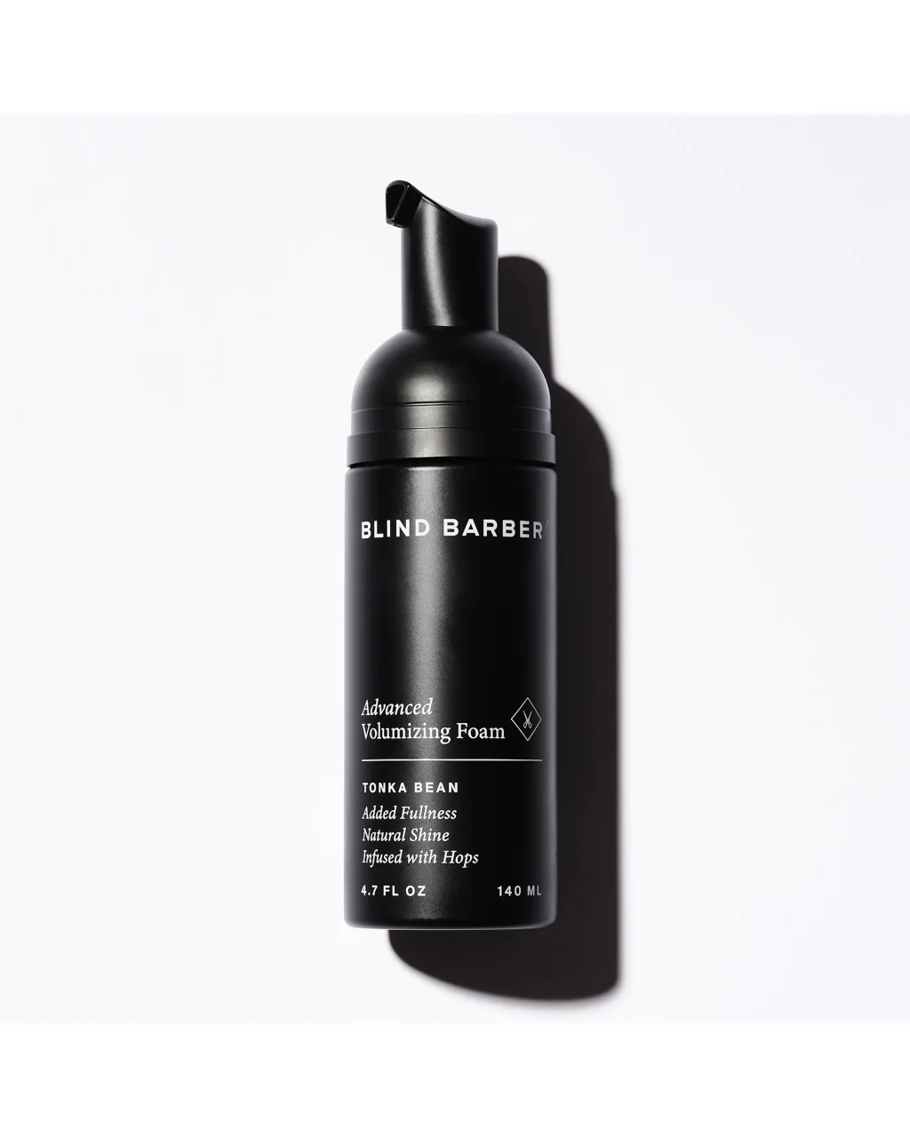 Blind Barber Advanced Volumizing Foam, a pre-styling foam for men with thin hair