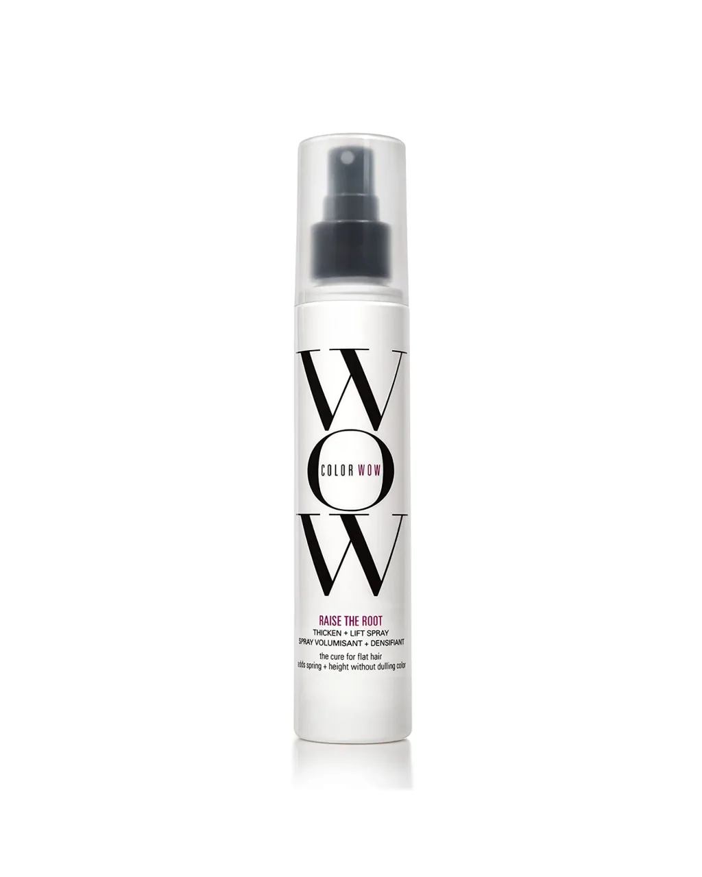 Color Wow Raise the Root Thicken and Lift Spray, a heat-activated root lifter for fine hair