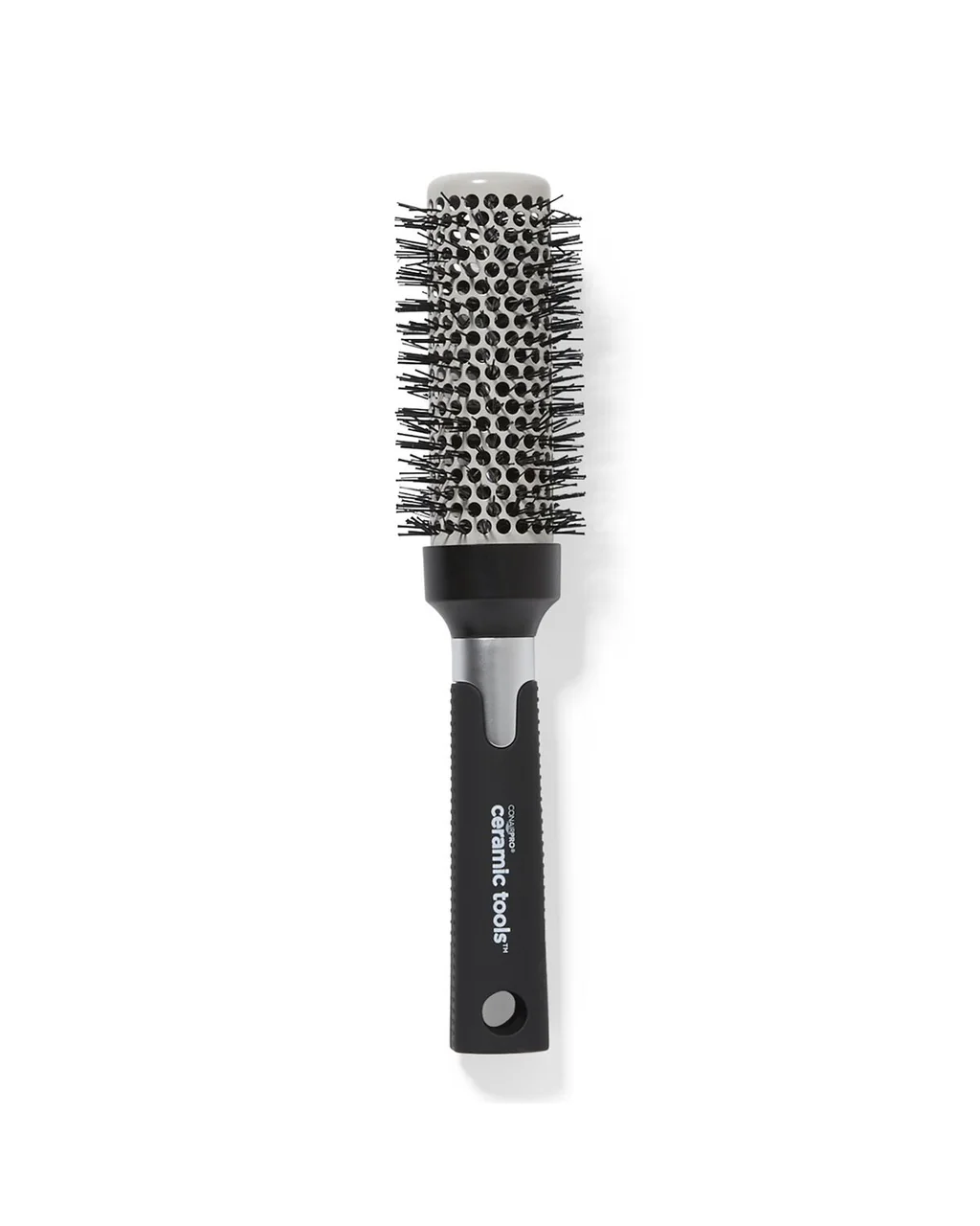 ConairPRO ceramic vented round brush, a budget round brush for fine hair