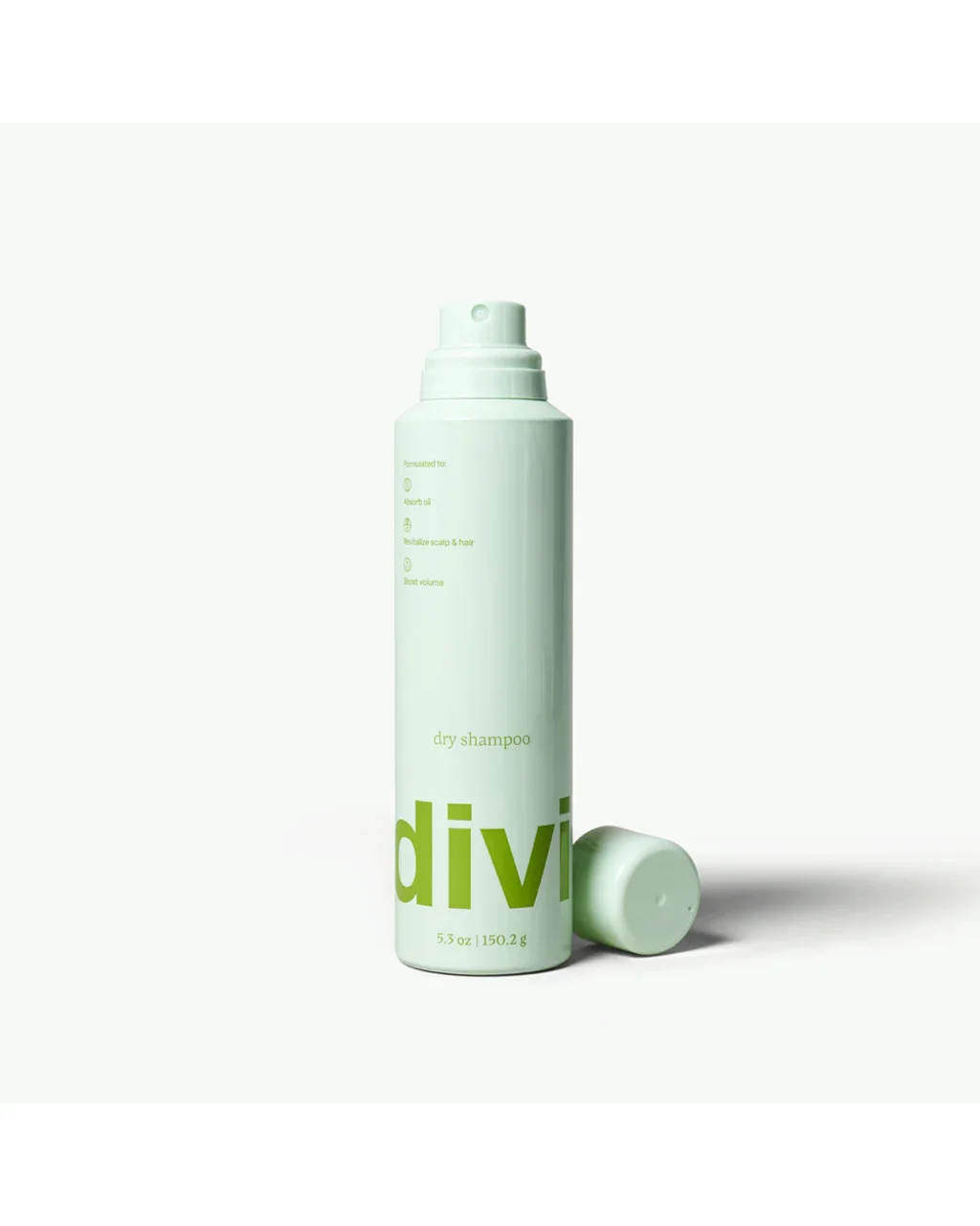 Divi Dry Shampoo, a gentle low-fragrance dry shampoo for fine hair