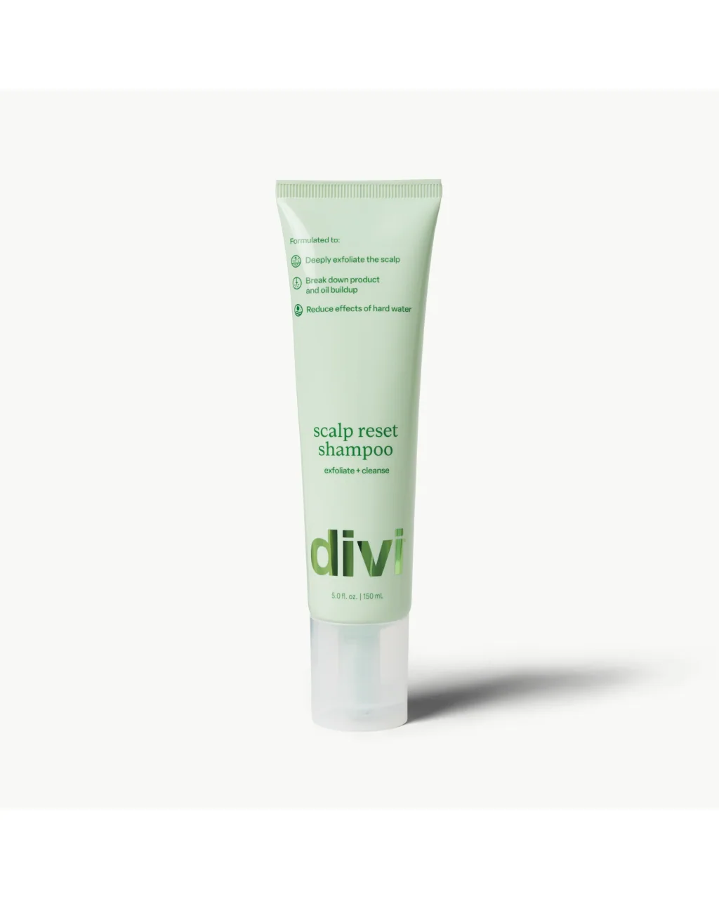 Divi Scalp Reset Shampoo, a scalp-exfoliating cleanse for fine, thinning-feeling hair