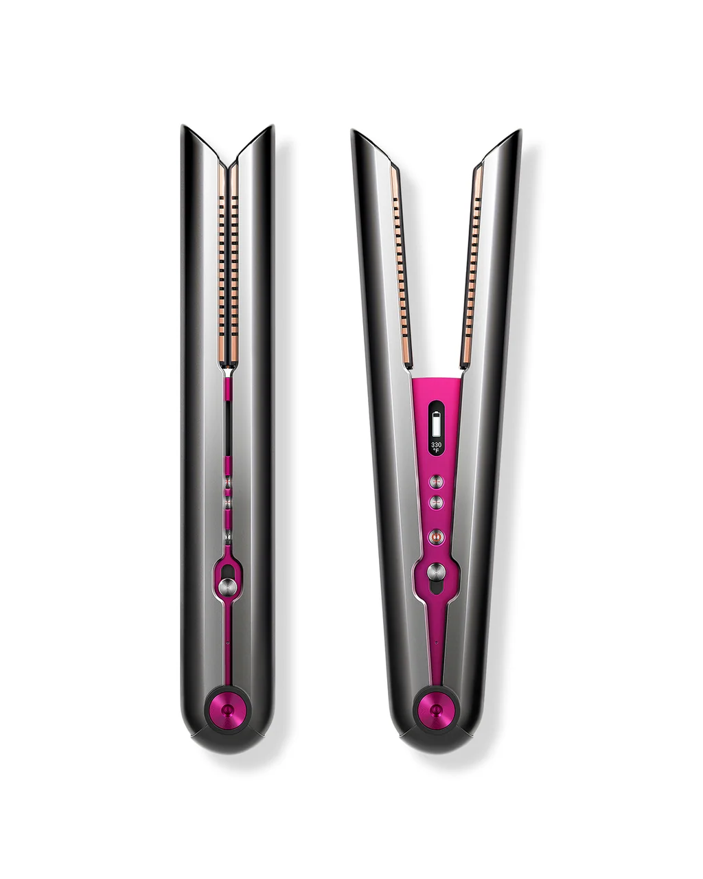 Dyson Corrale straightener with flexing plates, gentlest on fragile fine hair