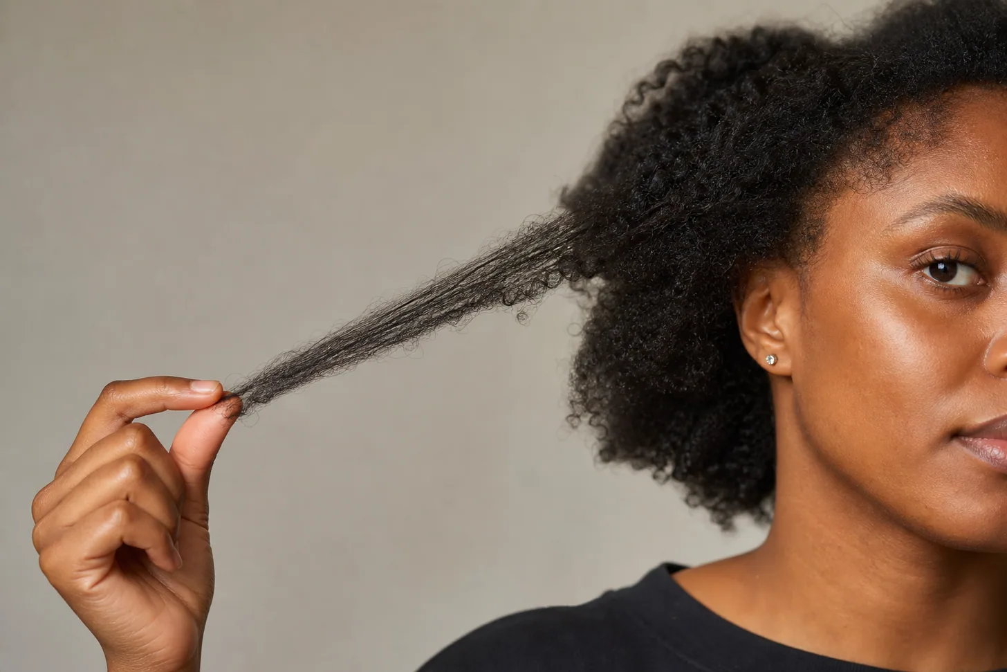 Fine natural hair care routine
