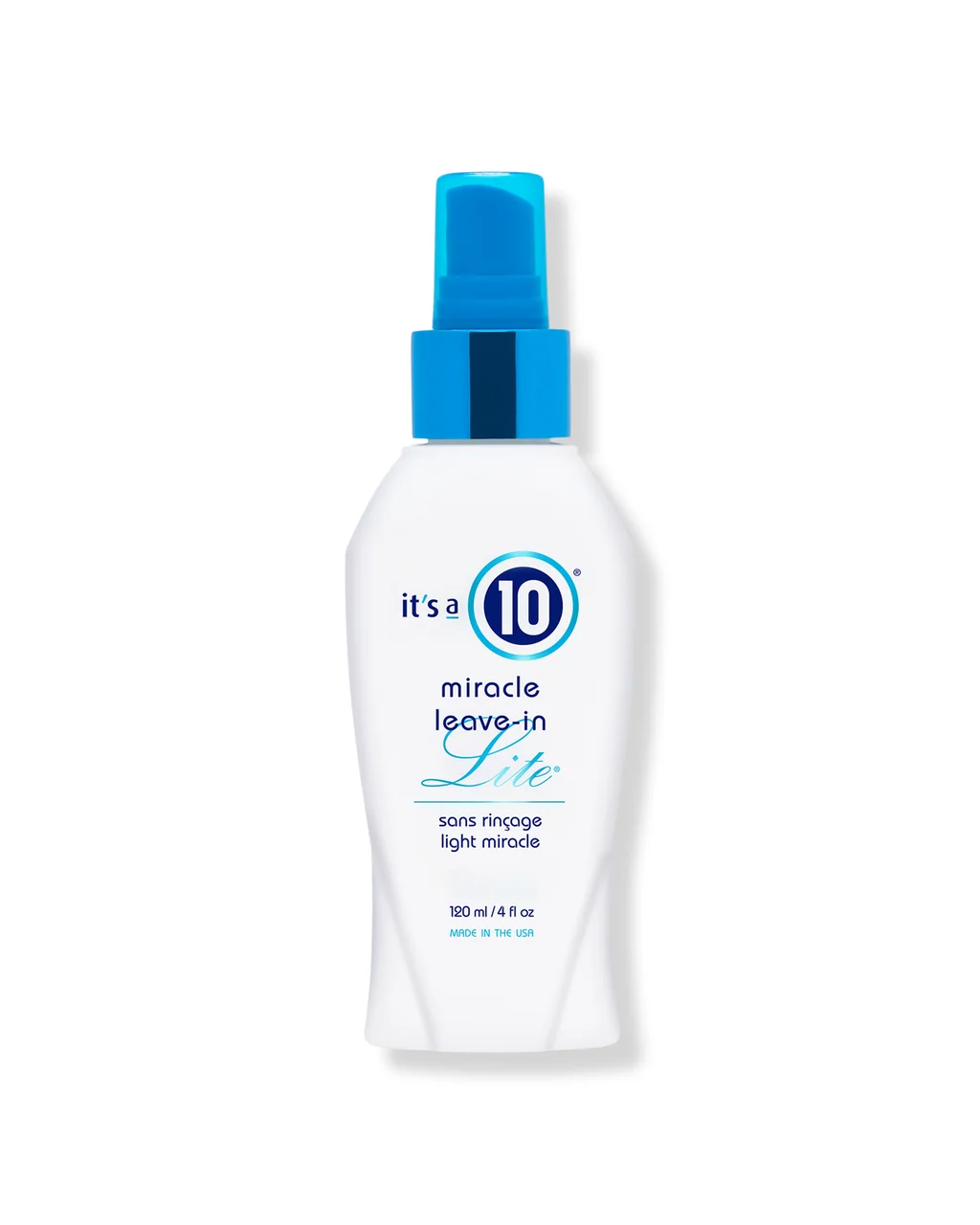 It's a 10 Miracle Leave-In Lite, a lighter detangling leave-in for fine hair