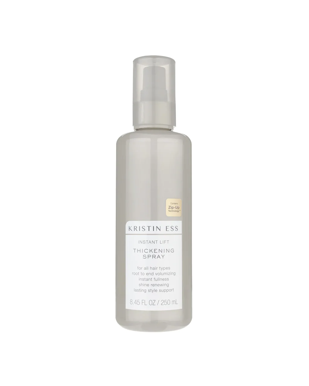 Kristin Ess Instant Lift Thickening Spray, a budget texture and thickening spray for fine hair