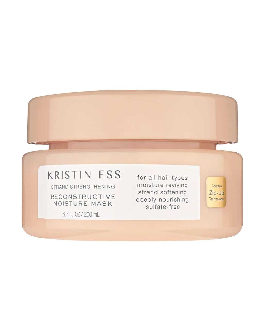 Kristin Ess Reconstructive Moisture Mask, a lightweight strengthening mask for fine hair