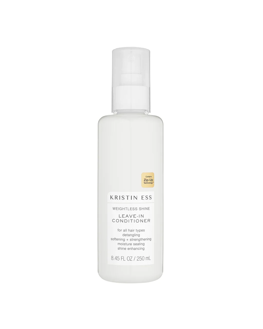 Kristin Ess Weightless Shine Leave-In Conditioner, a lightweight leave-in for fine hair