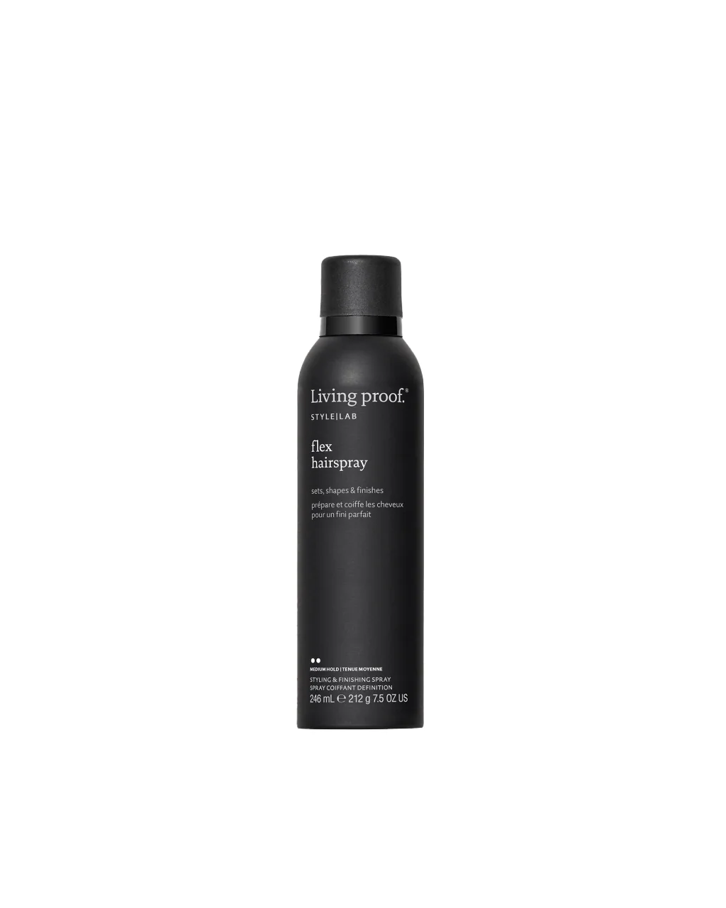 Living Proof Flex Shaping Hairspray, a flexible brushable hold spray for fine hair