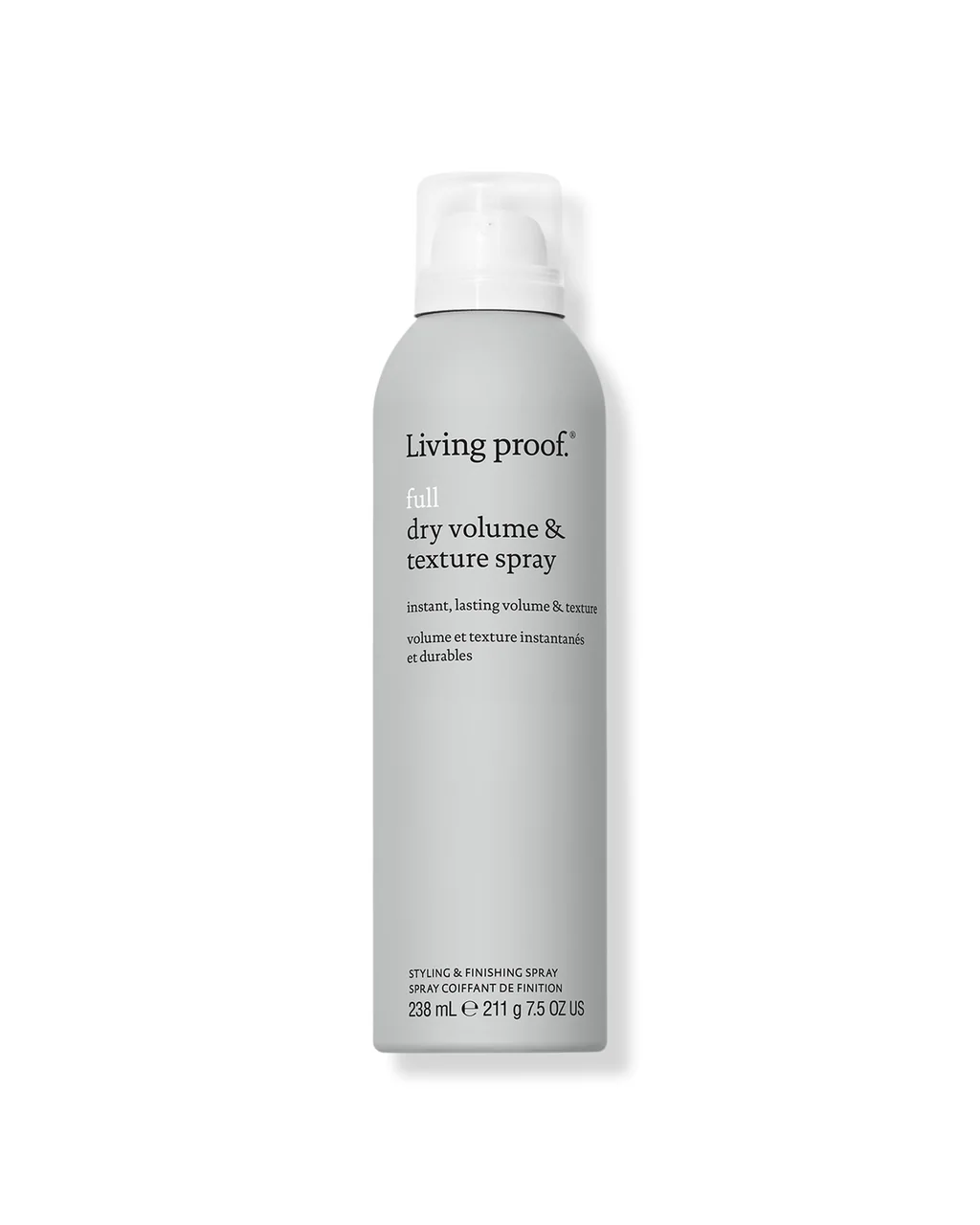 Living Proof Full Dry Volume and Texture Spray, a dry volume spray for fine hair roots