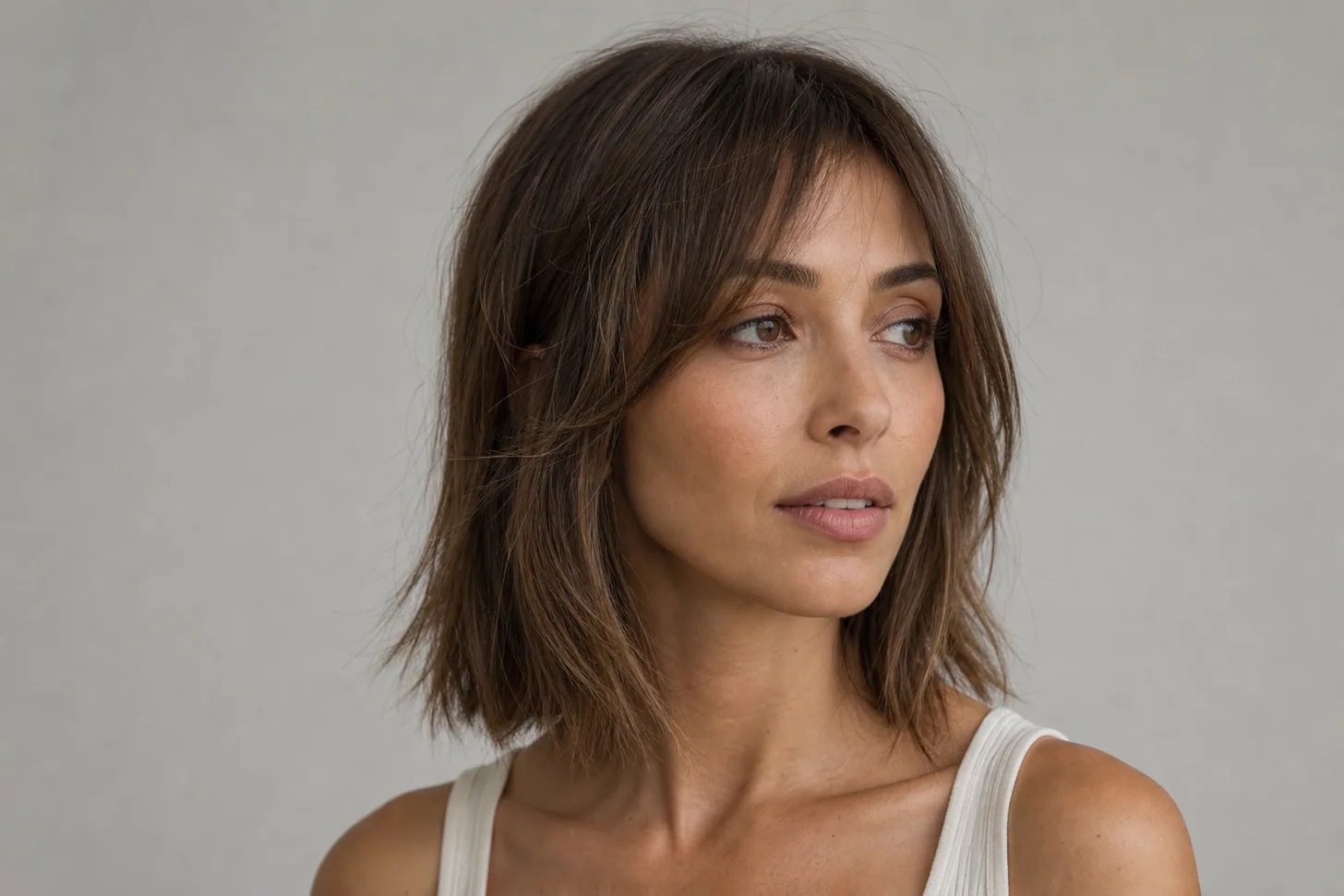 Cuts for a long face and fine hair