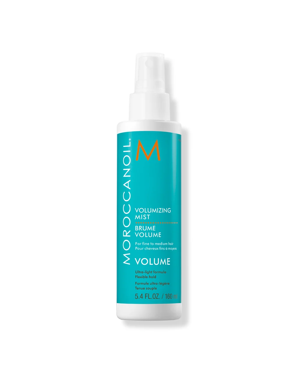Moroccanoil Volumizing Mist, a weightless volume spray for very fine hair