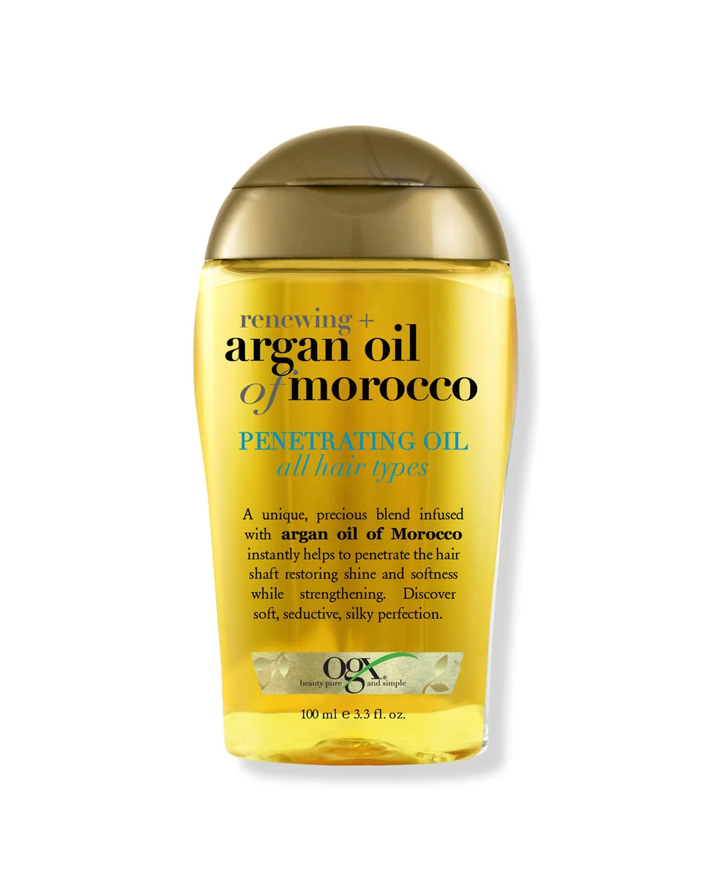 OGX Argan Oil of Morocco Penetrating Oil, a budget drugstore hair oil for fine hair