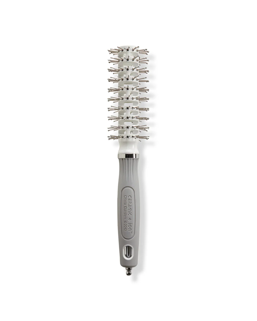 Olivia Garden Ceramic and Ion Turbo Vent Pro vented round brush for faster drying fine hair