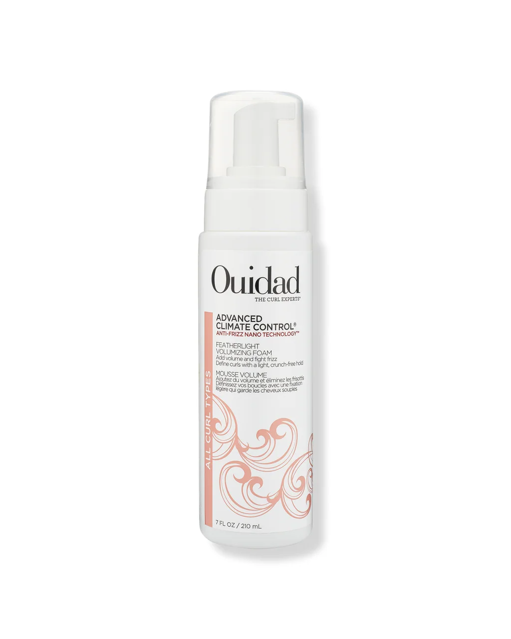 Ouidad Advanced Climate Control Featherlight Volumizing Foam for very fine curls