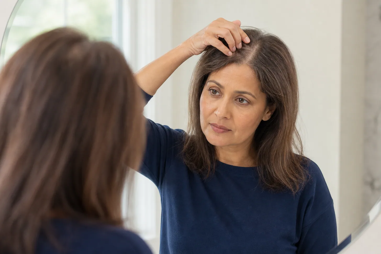 Perimenopause and hair thinning