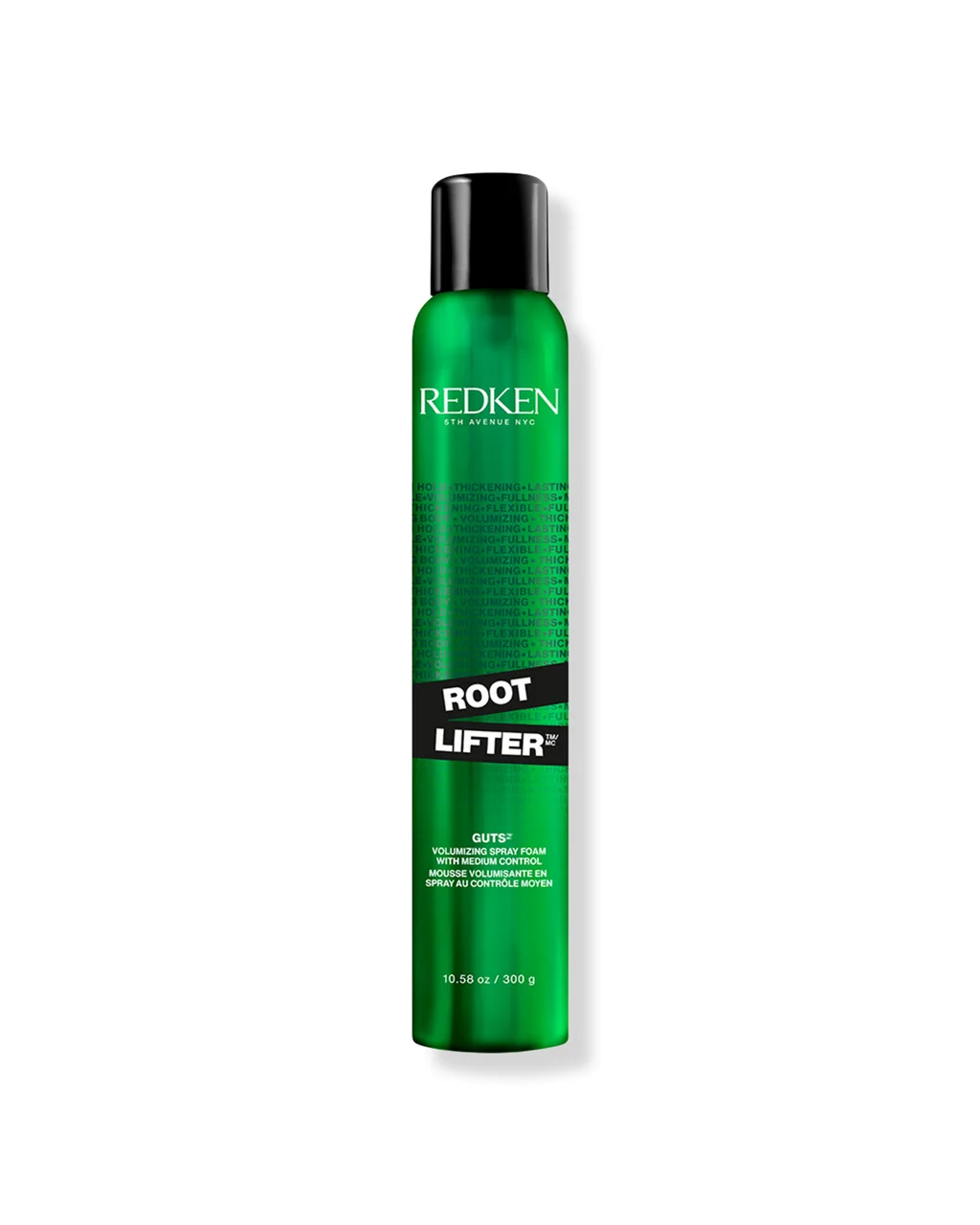 Redken Guts 10 volumizing spray foam, an all-over body foam for fine hair