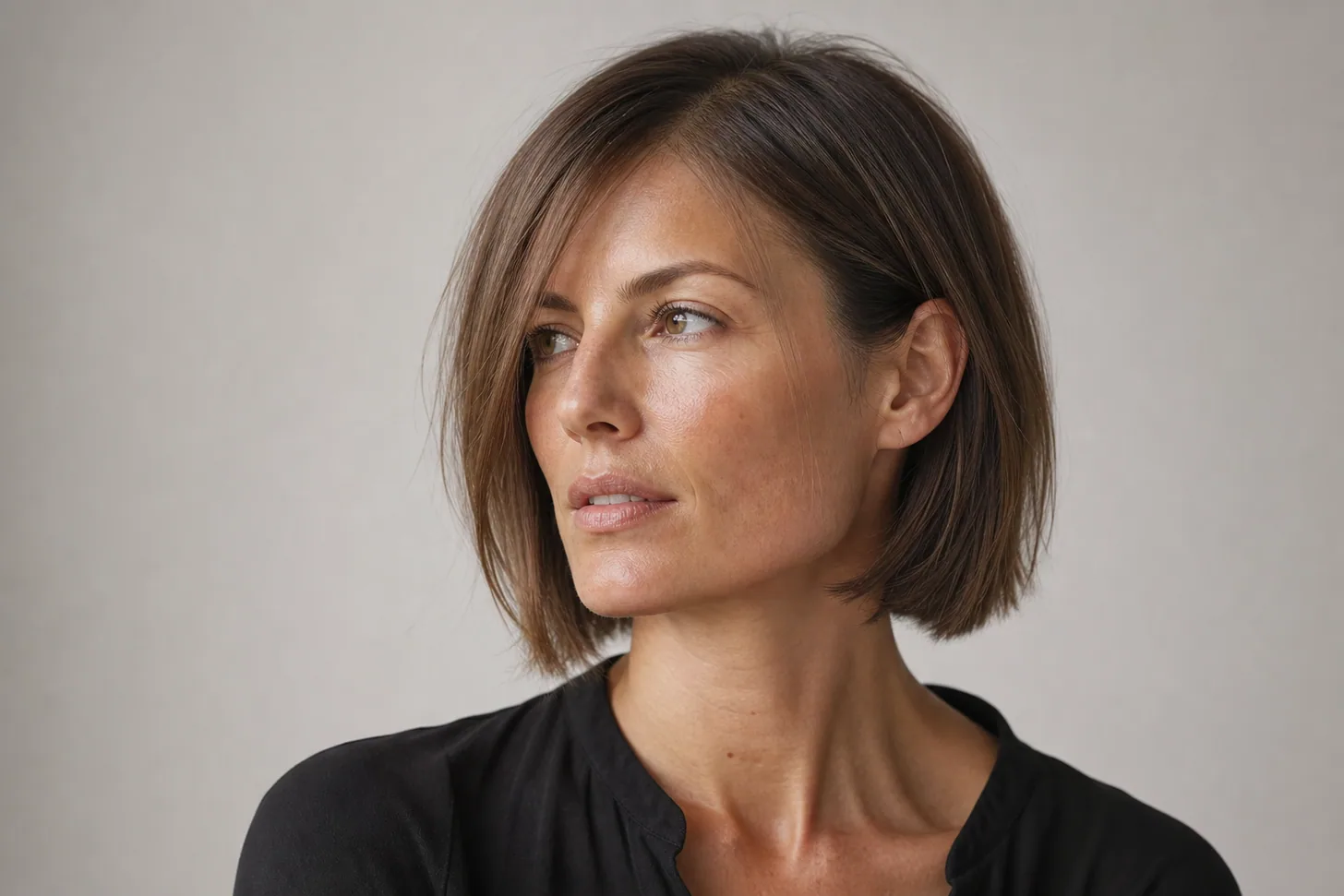 Cuts for a square face & fine hair