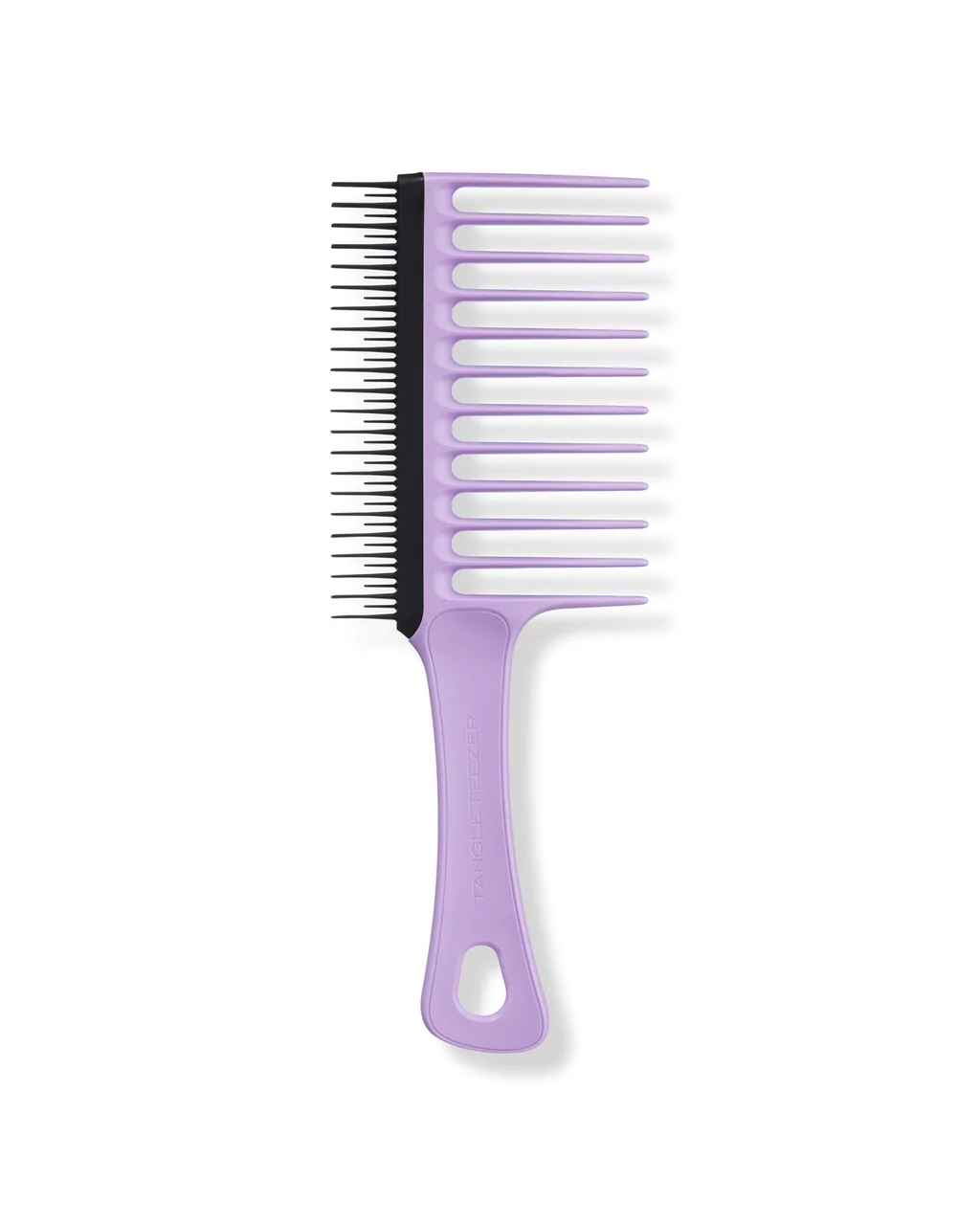 Tangle Teezer Wide Tooth Comb, a dual-sided detangling comb with long rounded teeth for fine hair