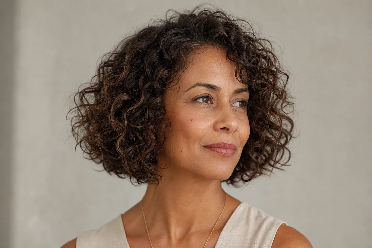 16 hairstyles for thin, curly hair that build fullness
