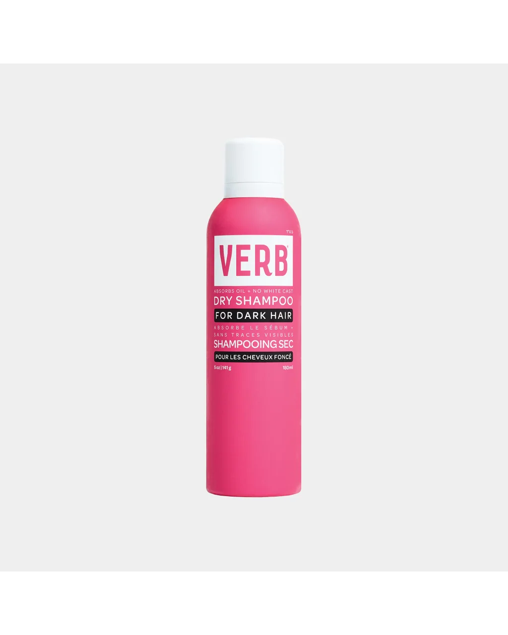 Verb Dry Shampoo Dark, a tinted dry shampoo for dark fine hair