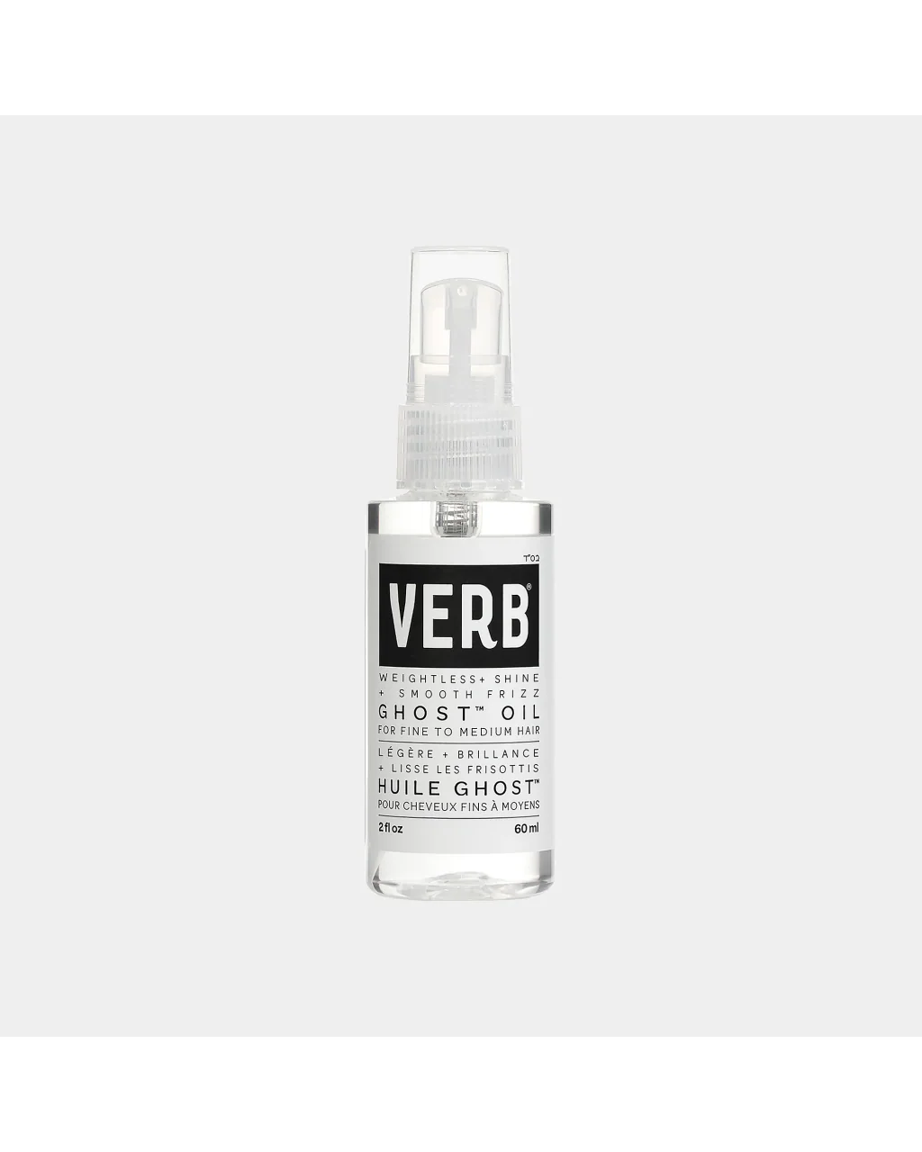 Verb Ghost Oil, a weightless dry hair oil for fine hair